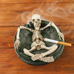 Relaxed Skeleton Ashtray