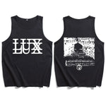 Lux Music Note Graphic Sleeveless Streetwear Tank