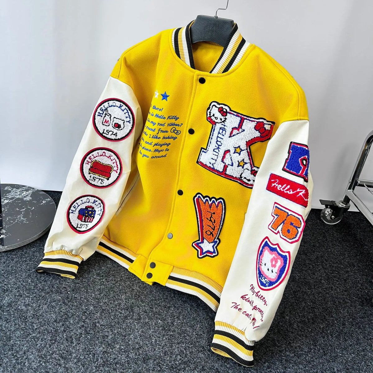 Hello Kitty Retro Varsity Jacket