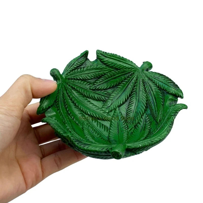 Green Leaf Ashtray
