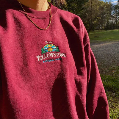 Yellowstone National Park Vintage Sweatshirt