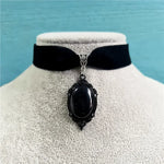 Vintage Gothic Pendant Choker