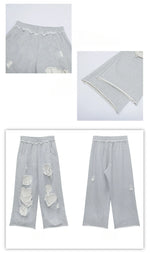 Distressed Baggy Sweatpants