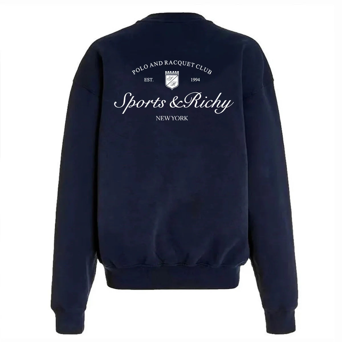 Sporty & Rich Polo Racquet Club Sweatshirt