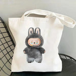 Cute Labubu Plush Tote Bag