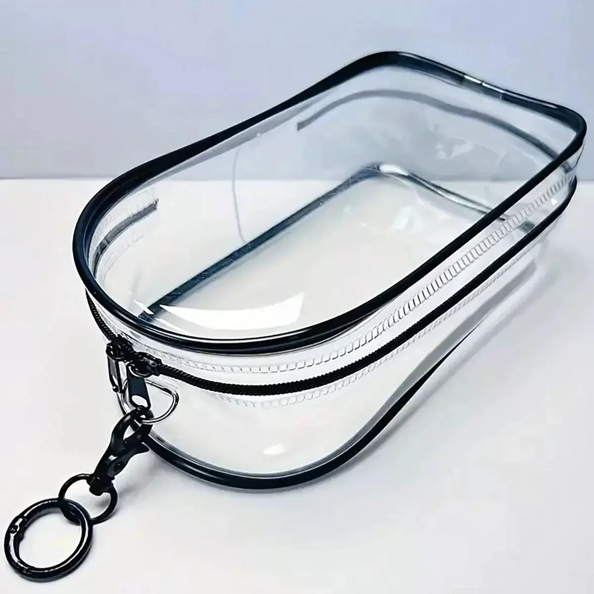 Transparent Labubu Doll Carry Case