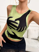 Edgy Hand Tank Top