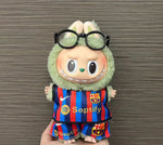 Labubu Spotify FC Barcelona Jersey Outfit Set