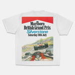 Marlboro British Grand Prix Silverstone Vintage Graphic Tee