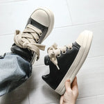 Casual Low-Top Lace-Up Sneakers