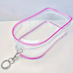 Transparent Labubu Doll Carry Case