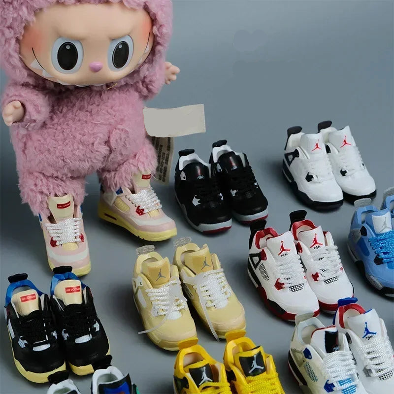 Jordan-Inspired Sneaker Doll Sneakers