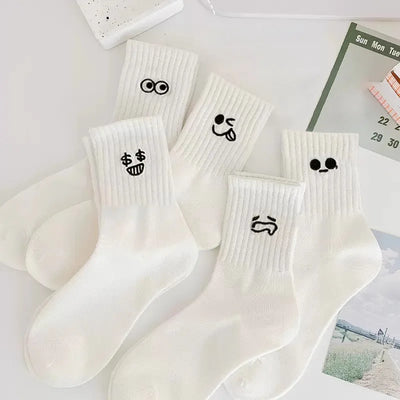 Funny Facial Expressions Pack of Socks