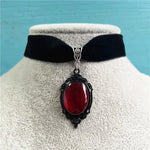 Vintage Gothic Pendant Choker