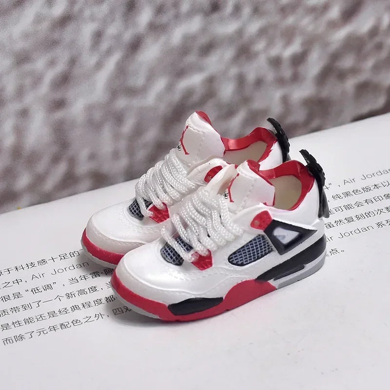 Jordan-Inspired Sneaker Doll Sneakers