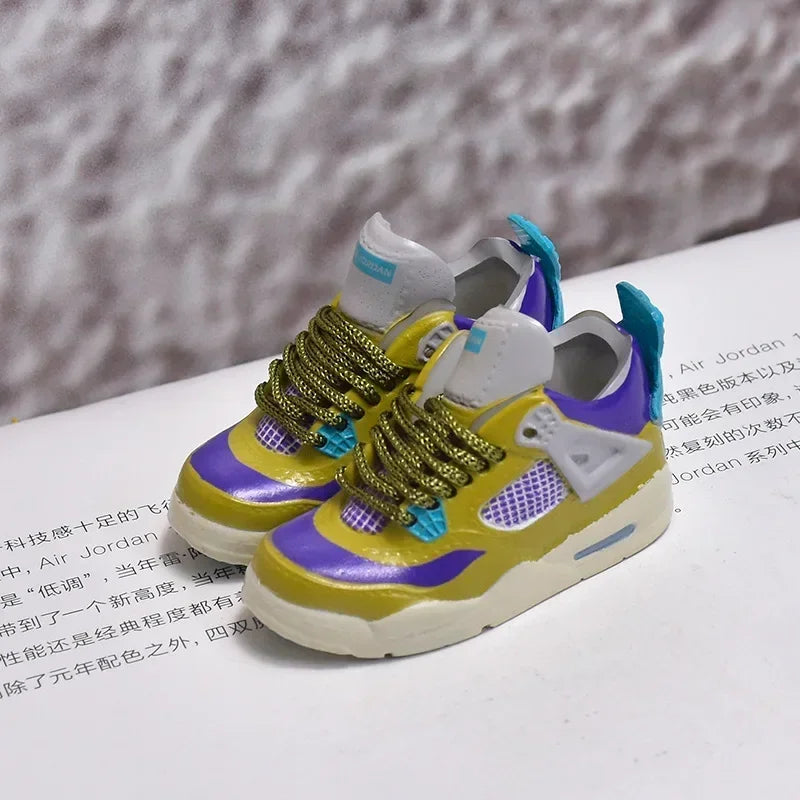 Jordan-Inspired Sneaker Doll Sneakers
