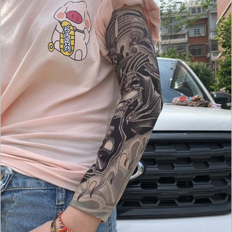 Vibrant Tattoo Arm Sleeves