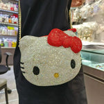 Sparkly Hello Kitty Crystal Shoulder Bag