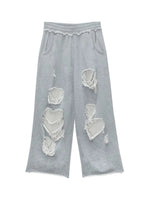 Distressed Baggy Sweatpants