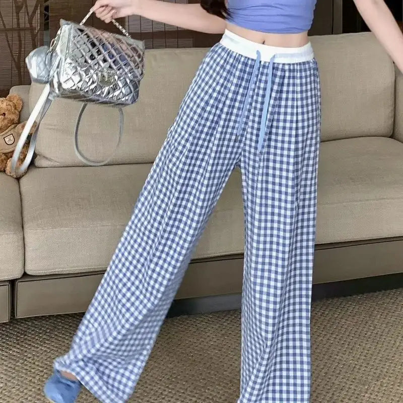 Plaid Flow Lounge Pants