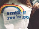 Smile If You're Gay Tee