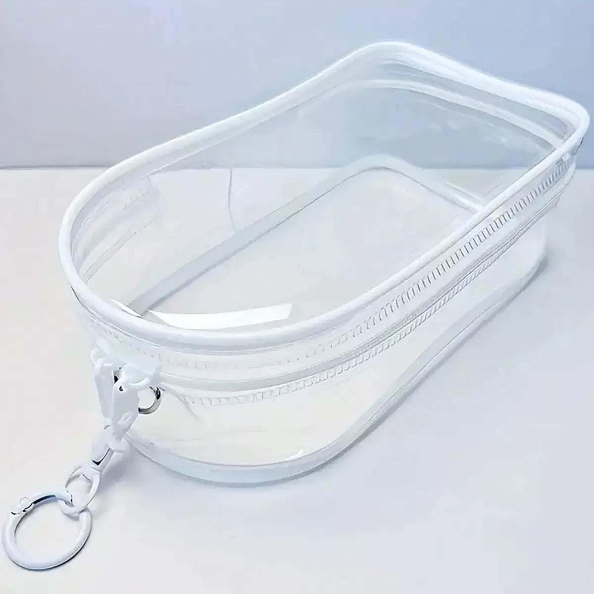 Transparent Labubu Doll Carry Case