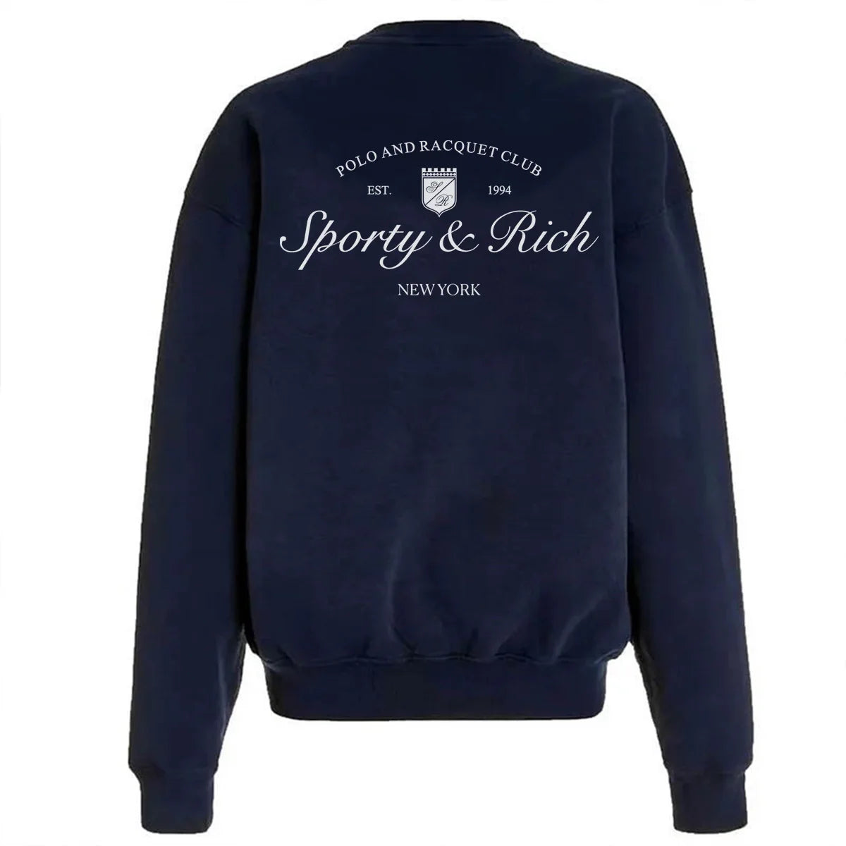 Sporty & Rich Polo Racquet Club Sweatshirt