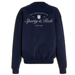 Sporty & Rich Polo Racquet Club Sweatshirt