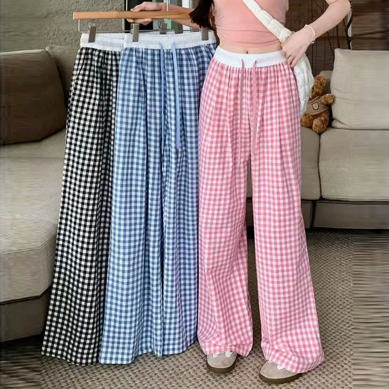 Plaid Flow Lounge Pants