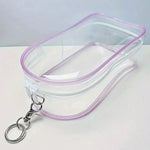 Transparent Labubu Doll Carry Case
