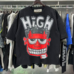 High Cartoon Monster Graphic Oversized Boxy Streetwear Tee
