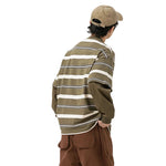 Retro Striped Layered Tee