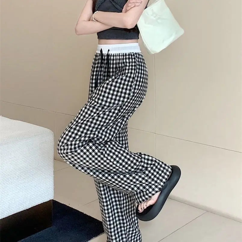 Plaid Flow Lounge Pants
