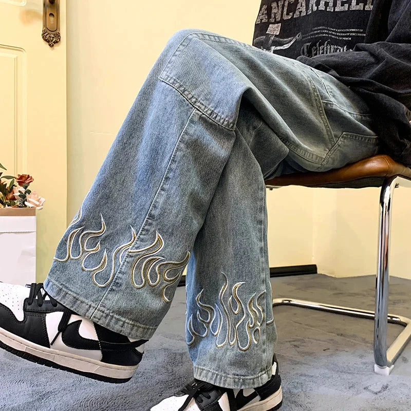 Flaming Blaze Baggy Jeans