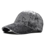 Luxury Velvet Baseball Cap