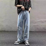 Cross-Stitch Denim Jeans