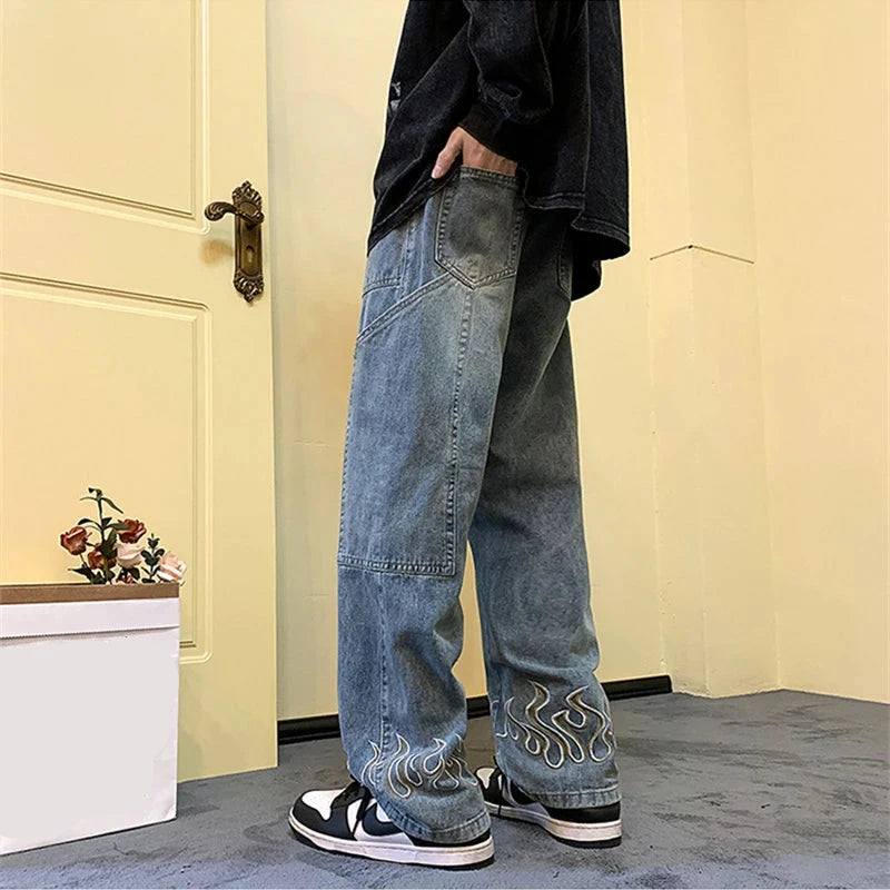 Flaming Blaze Baggy Jeans