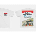 Marlboro British Grand Prix Silverstone Vintage Graphic Tee