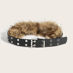 Fur Grommet Fusion Belt
