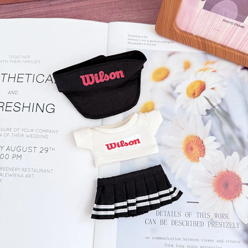 Wilson-Inspired Labubu Tennis Outfit Set