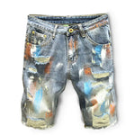 Urban Splash Ripped Denim Shorts