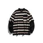Retro Striped Layered Tee
