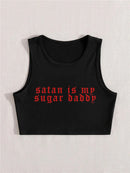 Satan Is My Sugar Daddy Tank Top