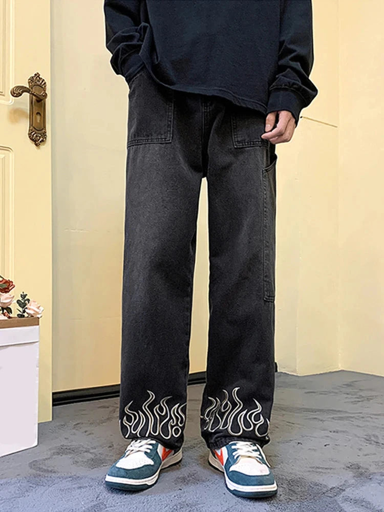 Flaming Blaze Baggy Jeans