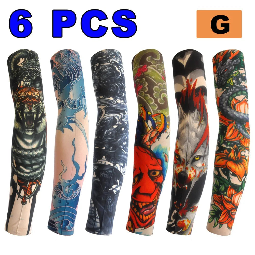 Vibrant Tattoo Arm Sleeves
