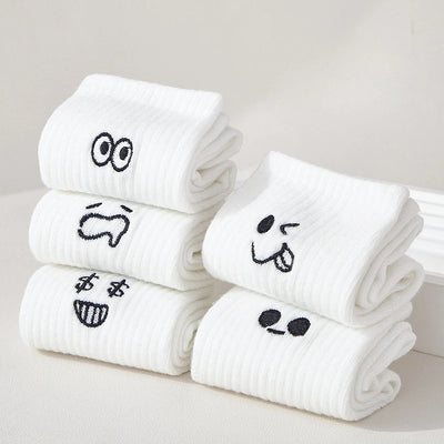Funny Facial Expressions Pack of Socks