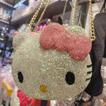 Sparkly Hello Kitty Crystal Shoulder Bag