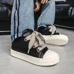 Casual Low-Top Lace-Up Sneakers