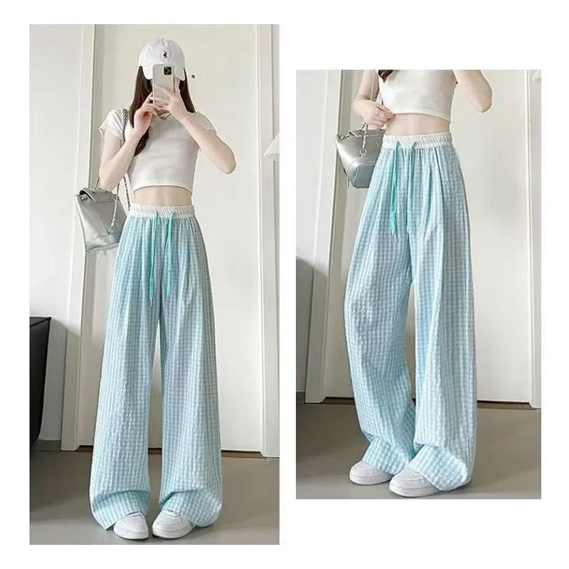Plaid Flow Lounge Pants