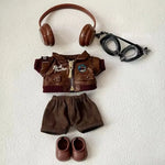 Rugged Labubu Aviator-Inspired Outfit Set